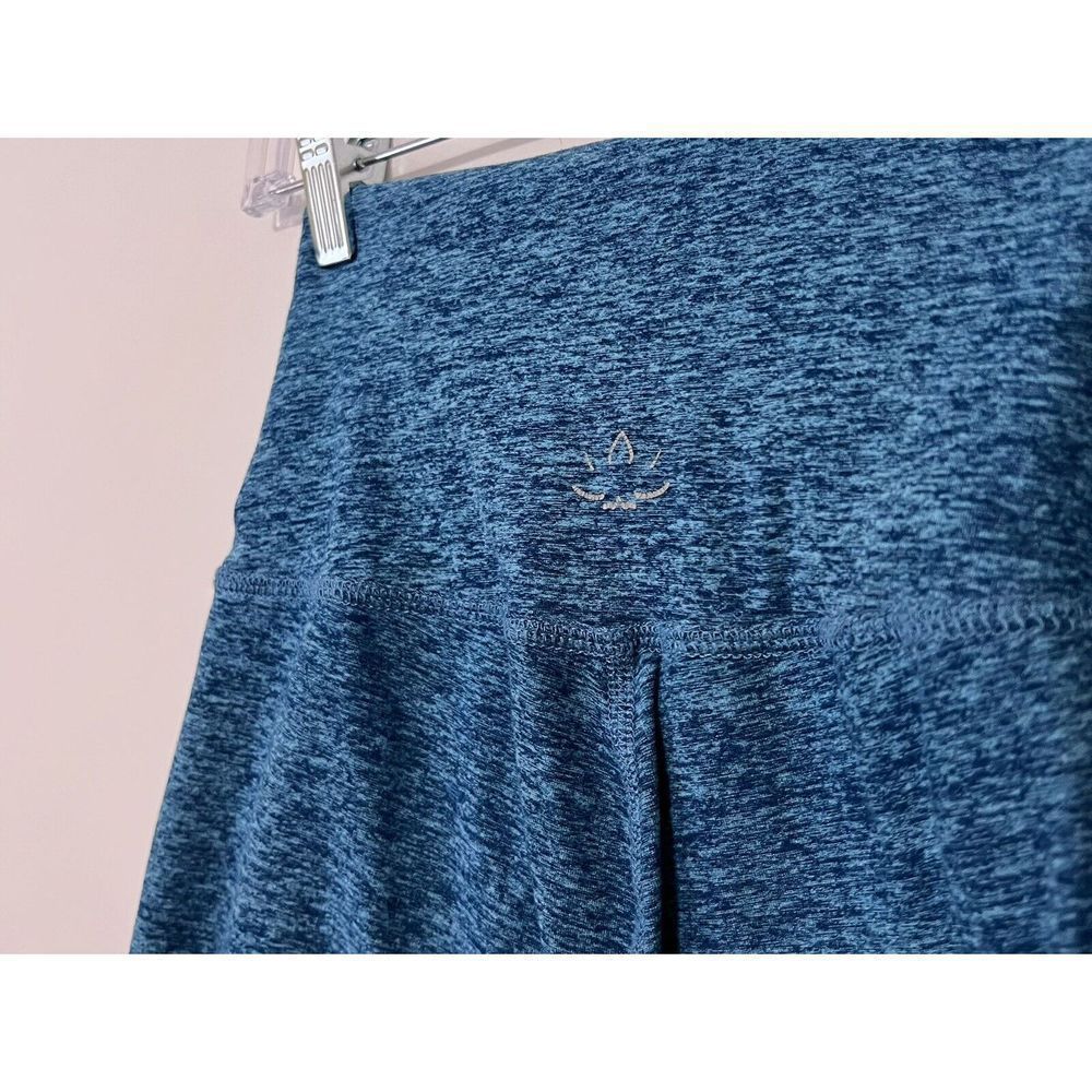 Beyond Yoga Space Dye Blue Slant Stripe Sheer panel leggings Xs - Picture 3 of 9